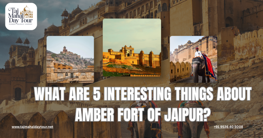 What are 5 interesting things about Amber Fort of Jaipur?